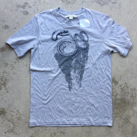 Kenneth Cole Snake Graphic Tee NWT - Picture 1 of 4